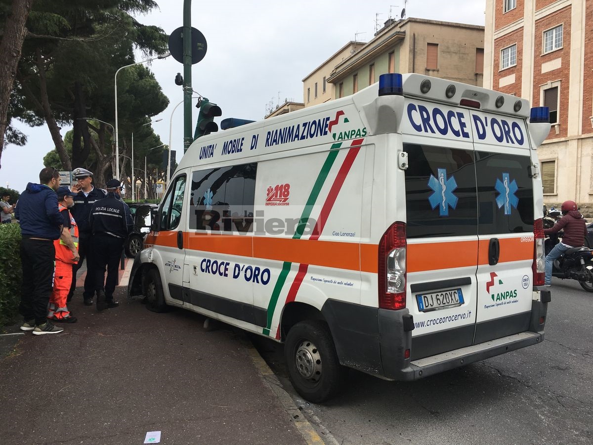 Incidente Ambulanza Imperia Croce D'oro 26 aprile 2018_10