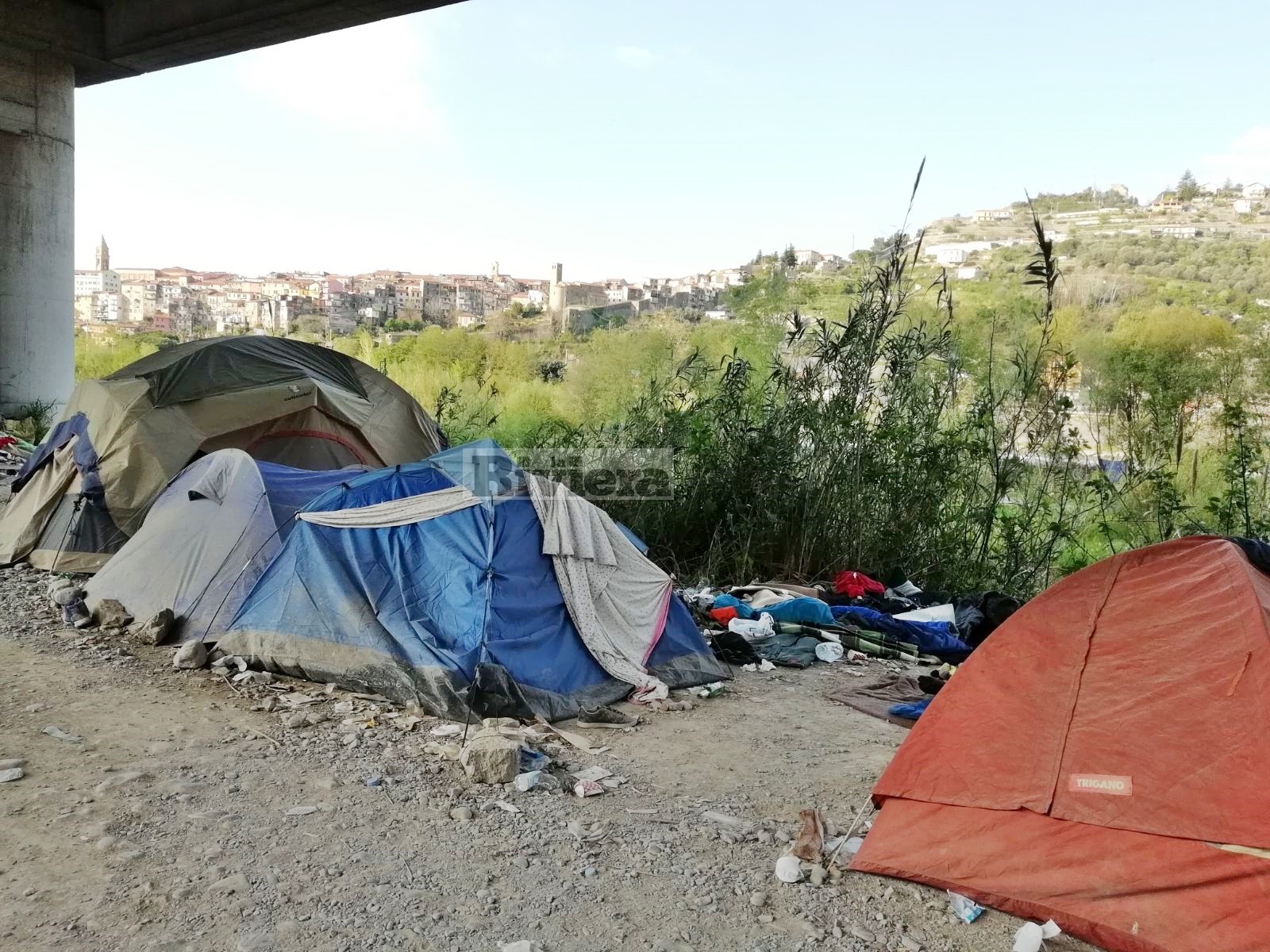 Pulizia greto fiume Roja Ventimiglia 18 aprile 2018_04