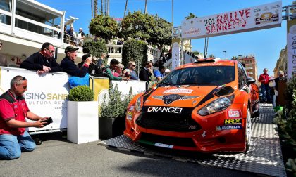 Rallye Sanremo Andreucci in testa alla classifica provvisoria