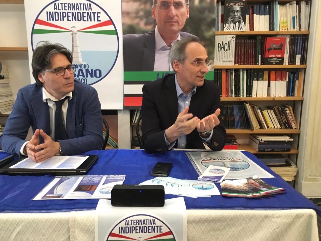 Alessandro Casano presenta la sua lista indipendente