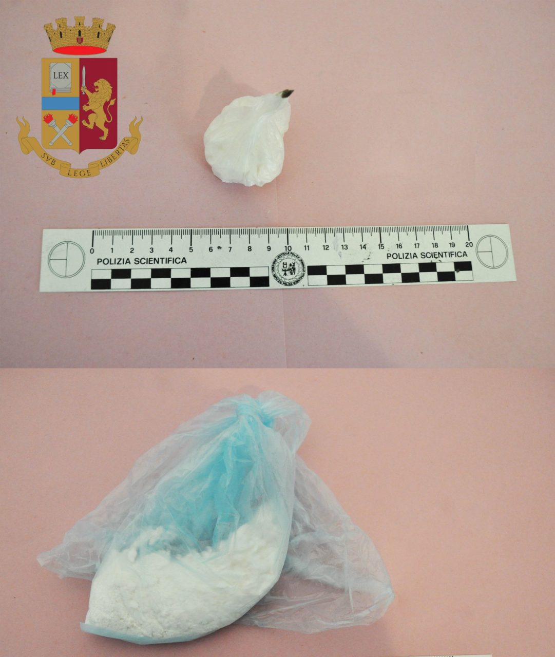 Armi e cocaina sequestrati a Dolceacqua, un arresto della Polizia