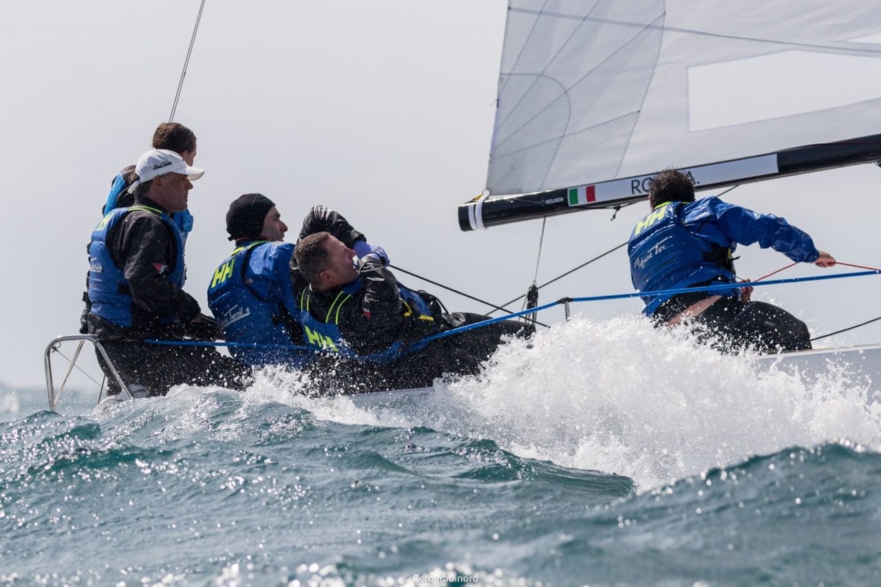 J/70 Cup 2018, a Sanremo una giornata “Terrible”