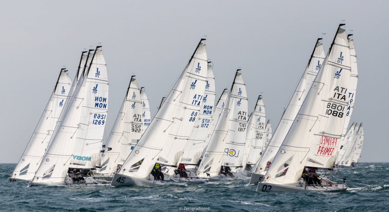 J/70 Cup: Enfant Terrible brilla nella prima a Sanremo
