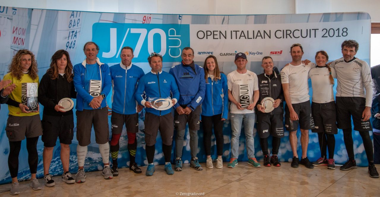 Il forte vento blocca la regata del J/70 Cup
