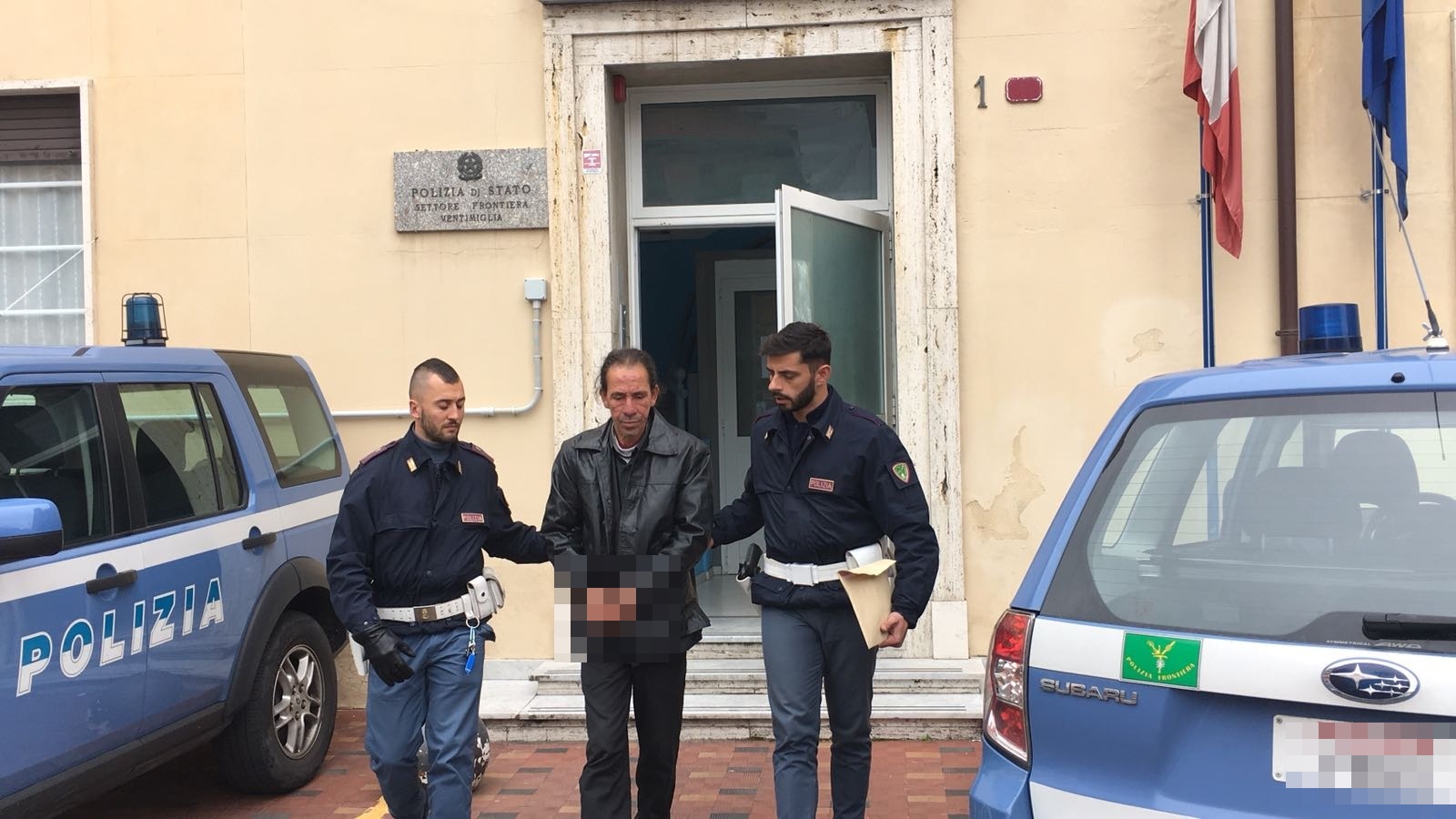 Arrestato Aalam Yousef Polizia fontiera Ventimiglia