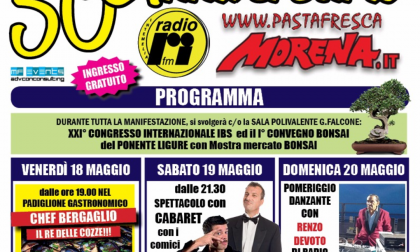 Pasta Fresca Morena e Radio Intemelia festeggiano i 50 anni