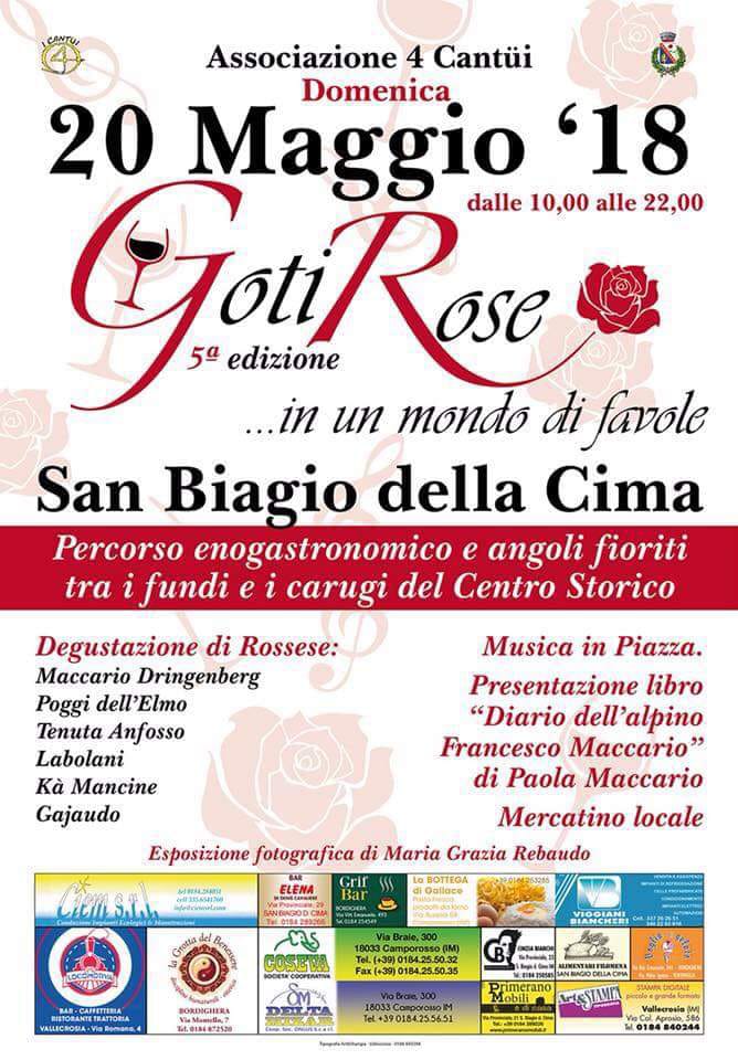 Giornata di festa domenica a San Biagio con “Goti e Rose”