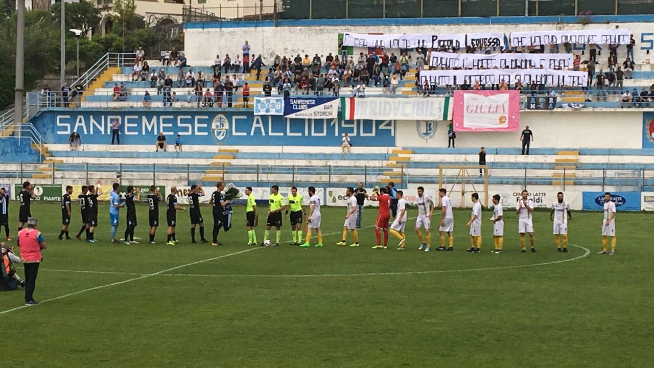 Sanremese VS Ligorna: diretta del match che vale il campionato (3-0)