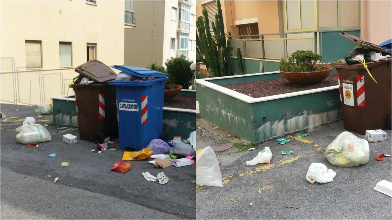 Via Vallarino “inghiottita” dai rifiuti, lo sfogo di una lettrice