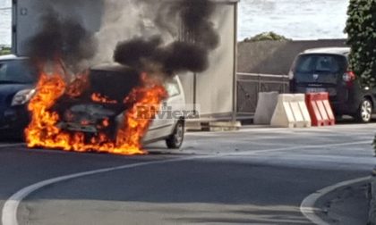 Giovane coppia di Sanremo rischia di morire carbonizzata. Video e Foto