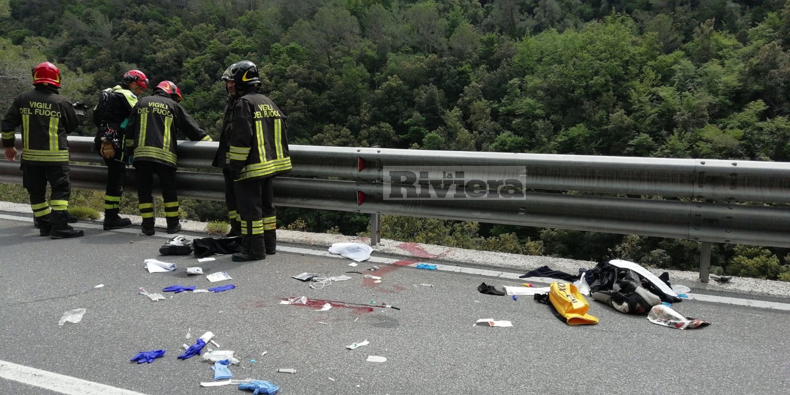 Incidente Olivetta San Michele moto gamba amputata_02