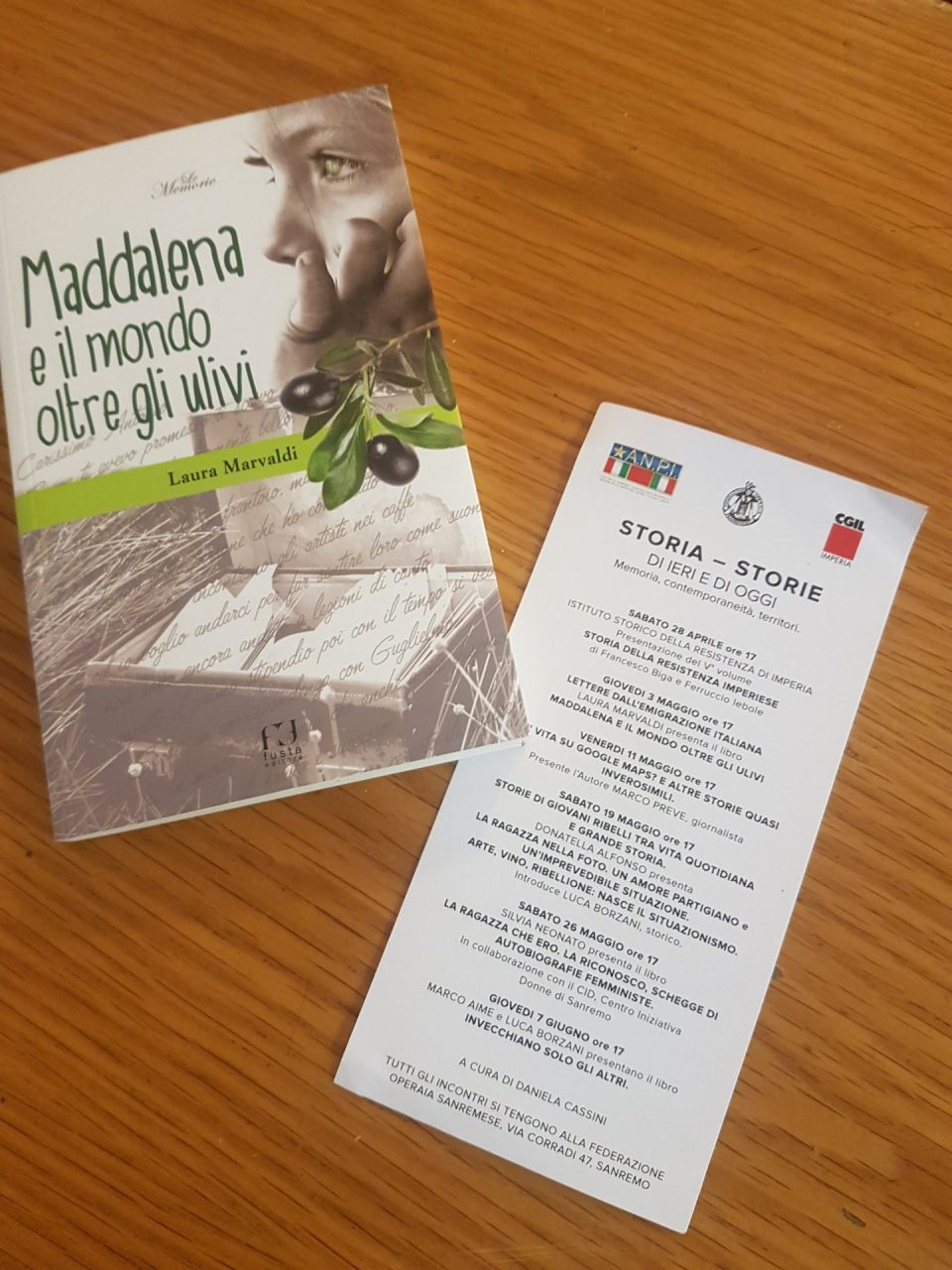 Oggi pomeriggio Laura Marvaldi alla Federazione Operaia