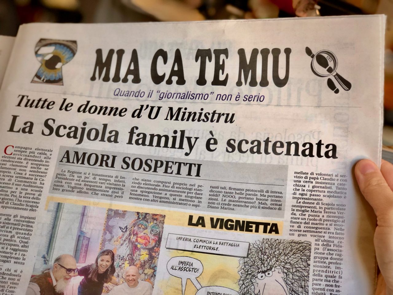 Ironico e dissacrante: ecco il secondo numero di Mia Ca Te Miu