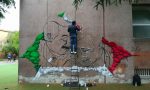 Un murales a Ventimiglia per ricordare i magistrati antimafia Falcone e Borsellino