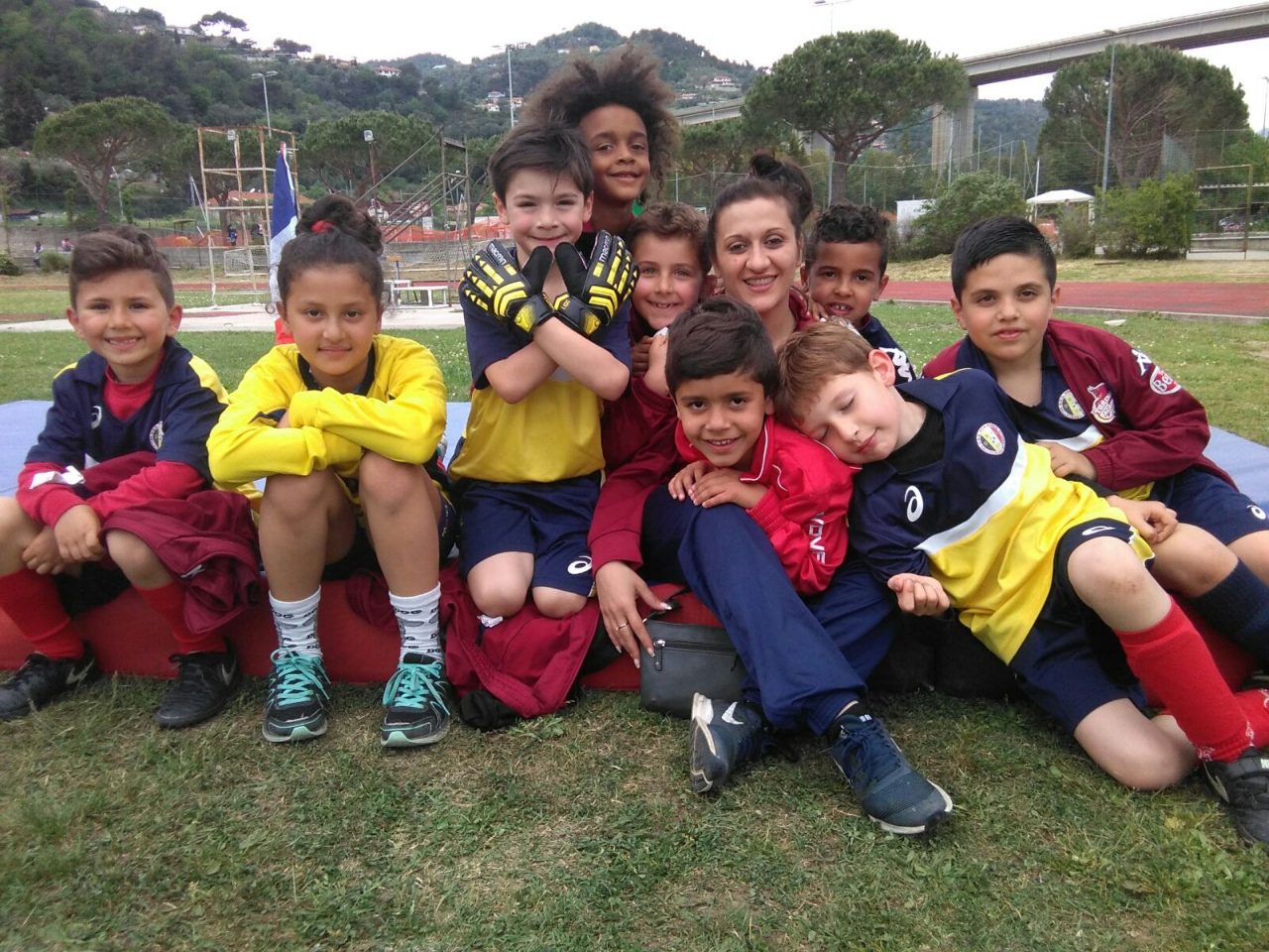 I protagonisti del Memorial Oscar Bruzzone al campo sportivo Zaccari di Camporosso