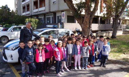 Baby vigili a Imperia con l'educazione stradale