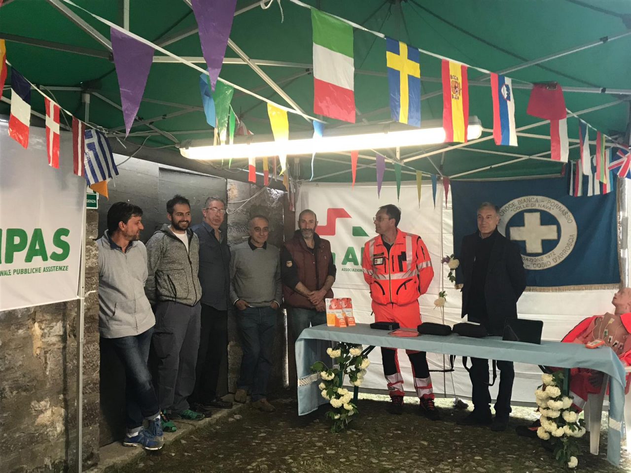 Grande festa alla Croce Bianca di Pornassio