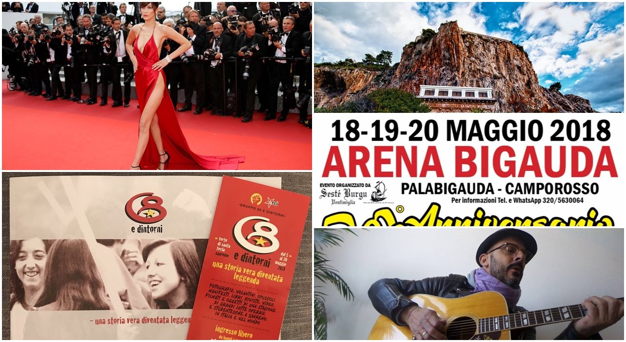 Gli eventi in programma oggi in Riviera e Costa Azzurra