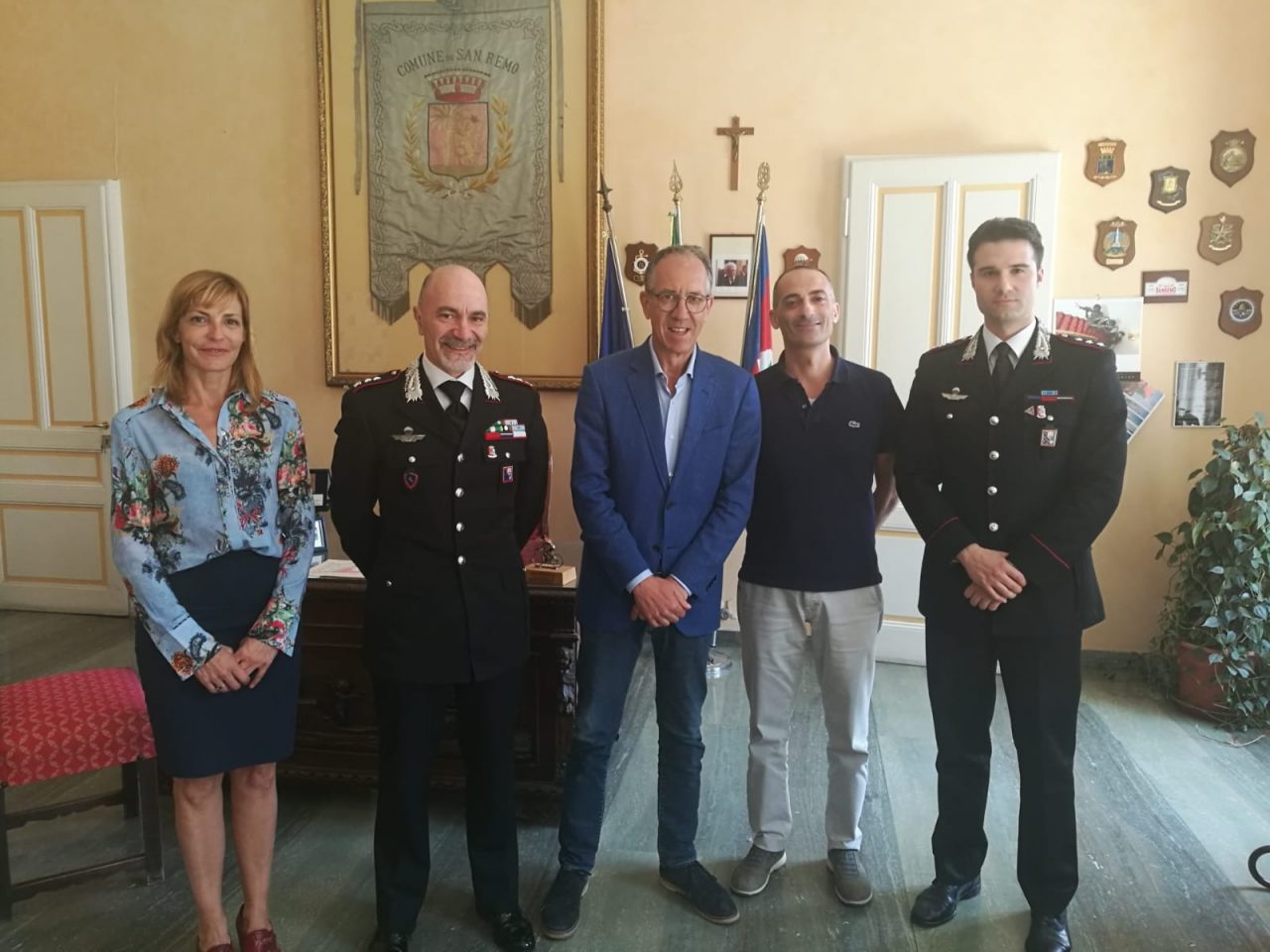 Il benvenuto al nuovo comandante provinciale dei Carabinieri