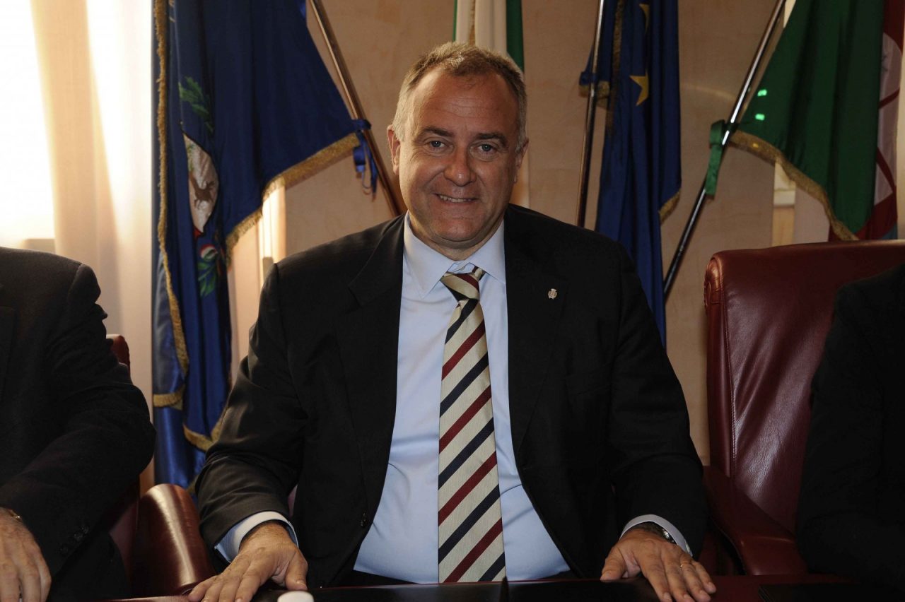 Il commiato del presidente del consiglio di Imperia