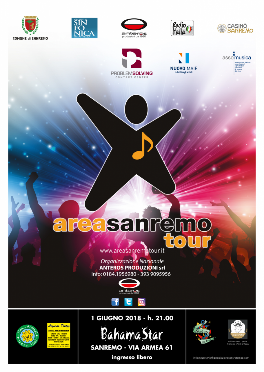 Area Sanremo Tour arriva a…Sanremo