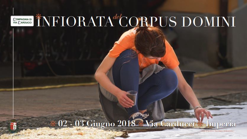 Infiorata del Corpus Domini: domenica la festa a Imperia