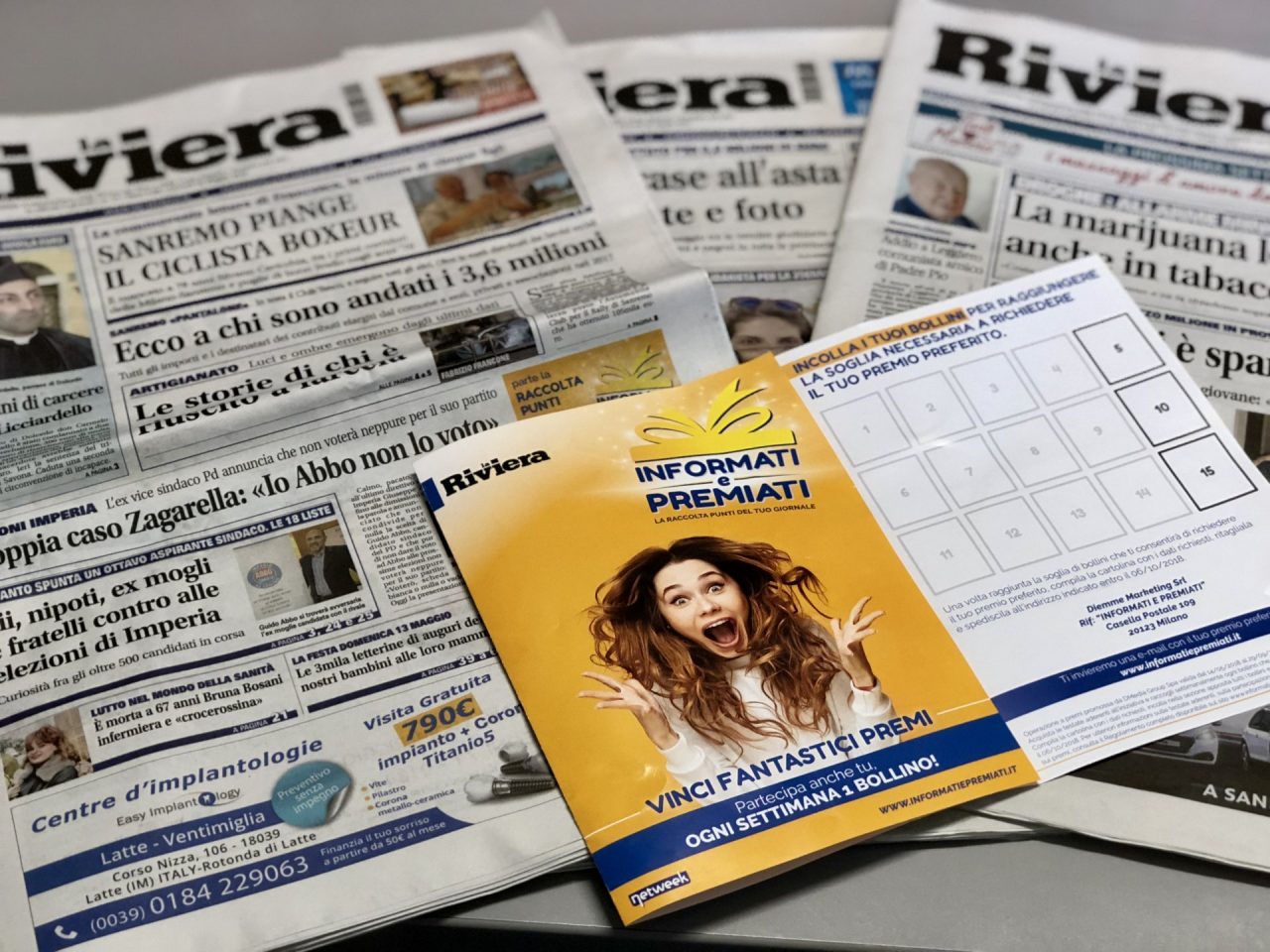 Informati e premiati con La Riviera