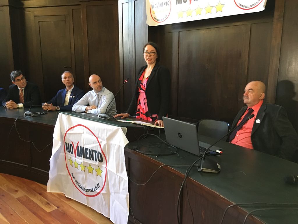 Presentata la lista di Maria Nella Ponte del Movimento 5 Stelle