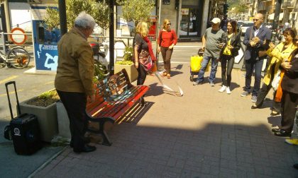 Inaugurate le panchine rosse contro la violenza