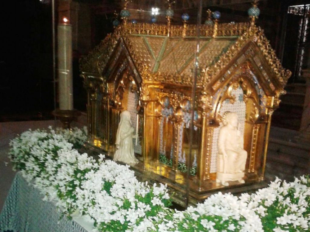 Reliquia di San Bernardette a Imperia