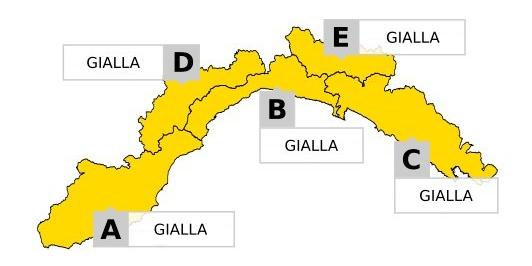 Temporali in arrivo: da mezzanotte scatta l’allerta gialla