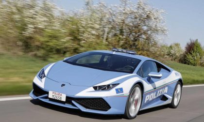 San Giovanni: tanti momenti con la Polizia e l'incredibile Lamborghini Huracan