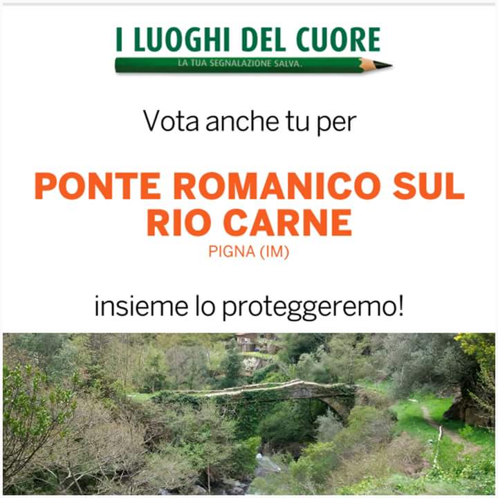 Rio Carne: ponte romanico candidato come Luogo del Cuore Fai