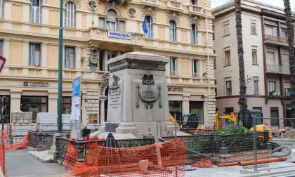 La Vittoria Alata torna a Sanremo: gli Alpini di guardia al Monumento