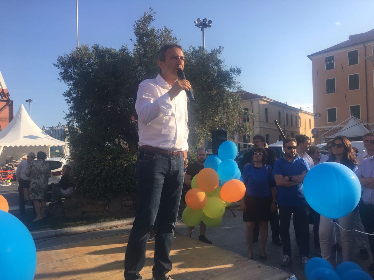 Luca Lanteri chiude la campagna elettorale
