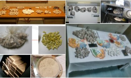 Operazione antidroga Stones Express: in 5 in manette, quasi 20 i kg di droga sequestrati