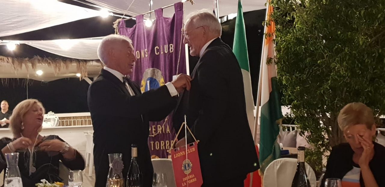 Giampiero Merano è il nuovo presidente del Lions Club La Torre