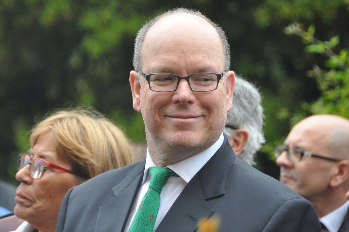 Alberto di Monaco a Sanremo per visitare l’Altare Grimaldi alla Madonna della Costa