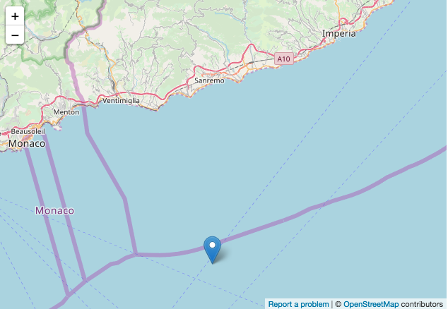 Terremoto nella notte al largo di Bordighera