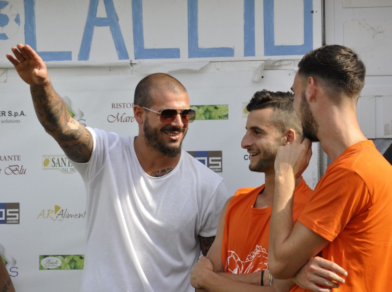 Stefano Sturaro guest star al torneo di beneficenza vinto dagli Irriducibili a Sanremo