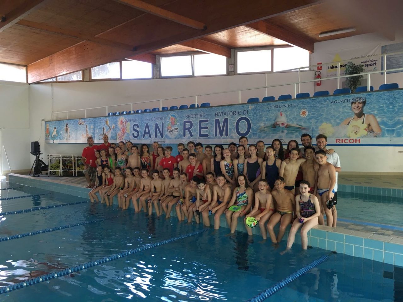 Raduno di nuoto a Sanremo per 49 giovani atleti