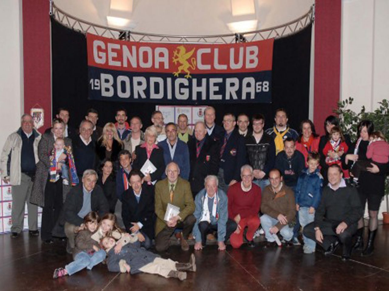 A Bordighera festa grande per i 50 anni del Genoa Club