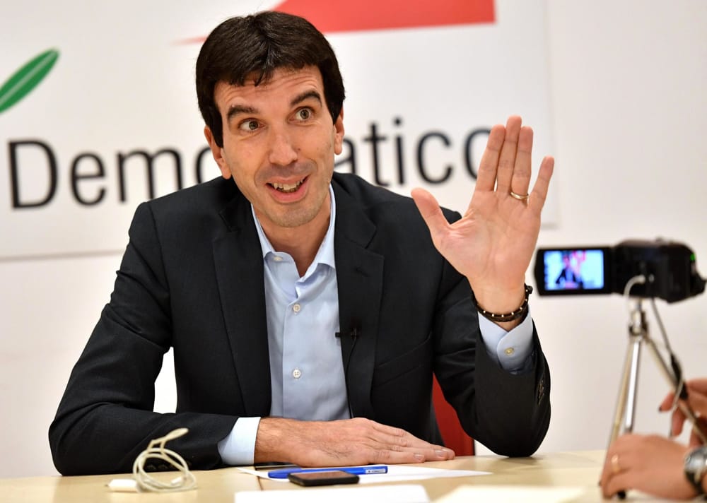 Il segretario Martina in visita a Bordighera e Imperia