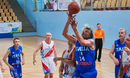 Il sanremese "Iceman" Mauro Bonino a Helsinki per i Mondiali di Basket over 55