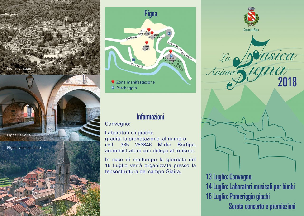 A luglio la prima edizione di La Musica anima Pigna