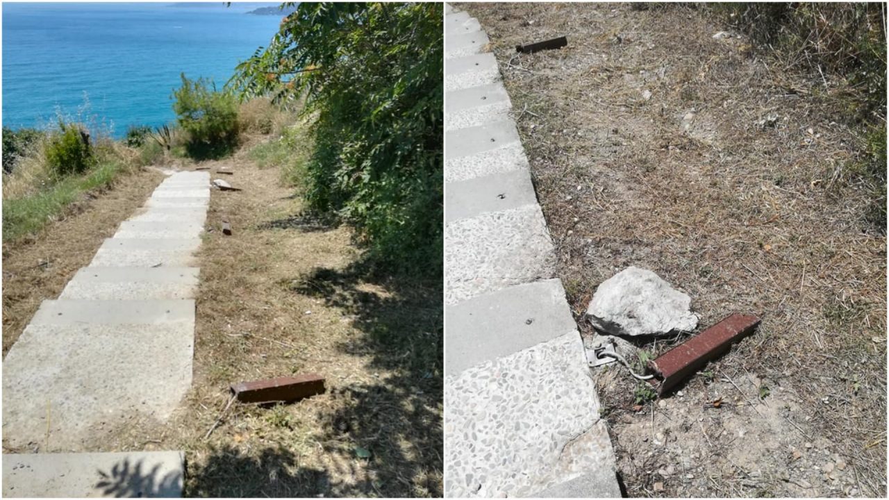 Lo sfogo del sindaco su Facebook: c’è gente che non rispetta niente e non merita niente.