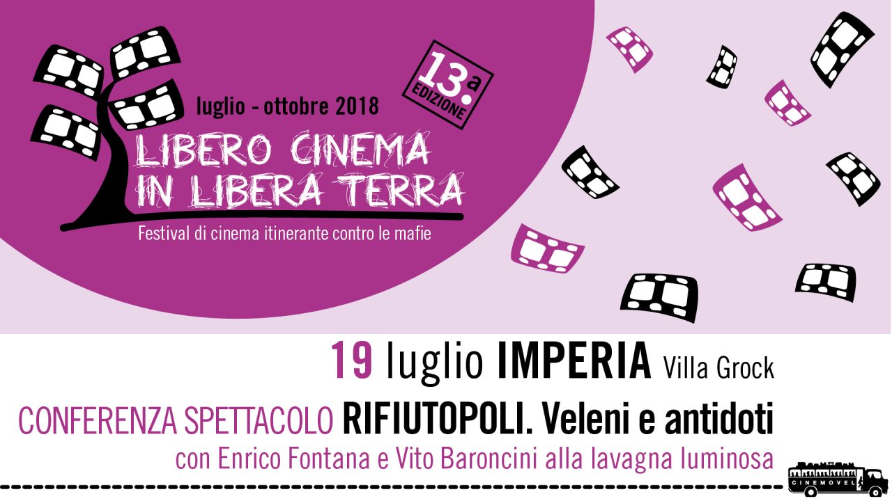 Cinema contro le mafie. Giovedì la tappa a Imperia