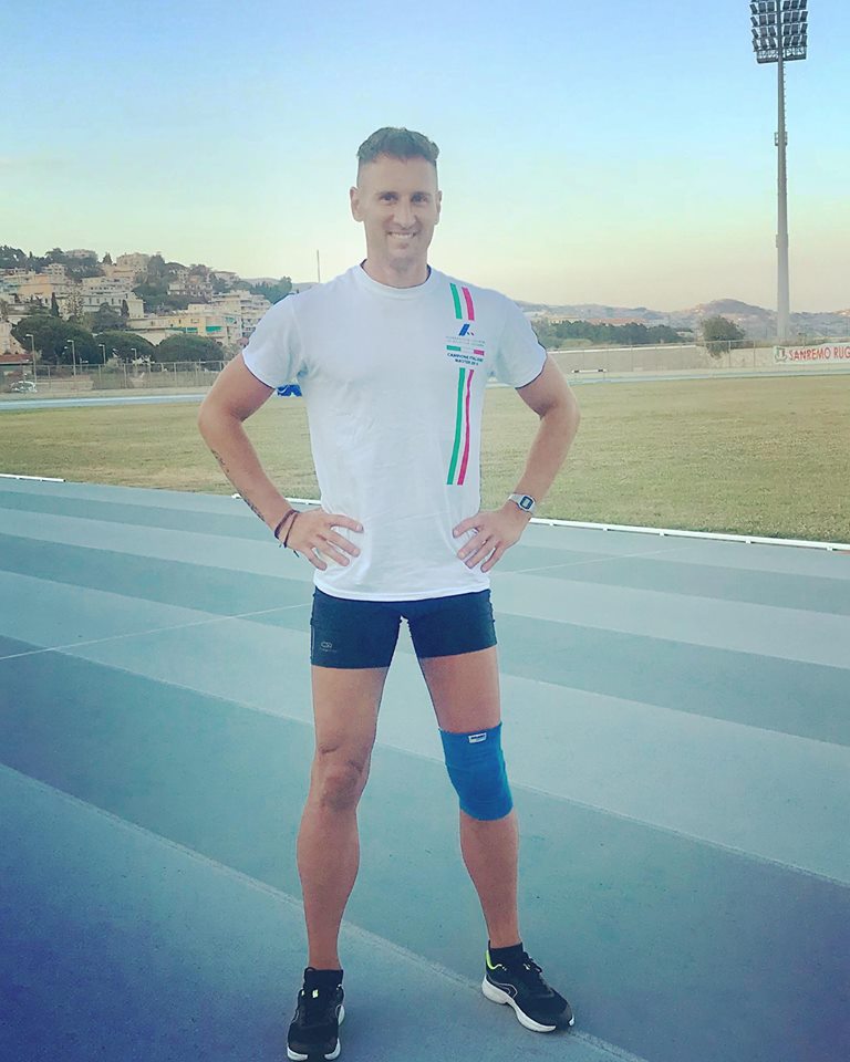 Atletica: tre medaglie e due record liguri ad Arezzo per il sanremese Fabrizio Pertile. Video