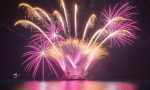 Fuochi d'artificio a Sanremo per il 66° Congresso dell'ordine degli Ingegneri della Liguria