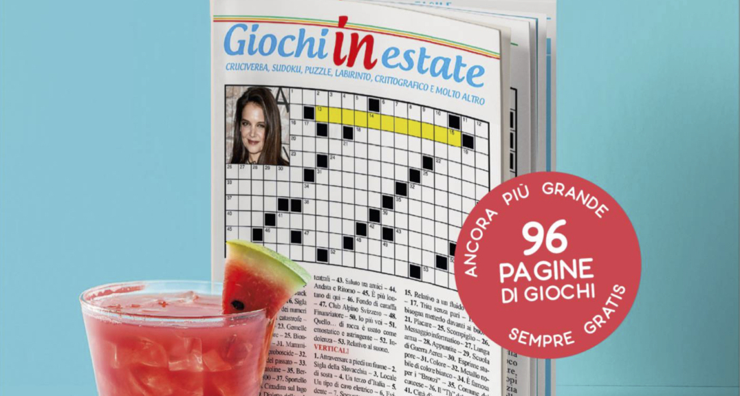 Giochi in Estate in edicola fino a mercoledì con la Riviera